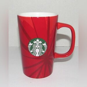 Starbucks Red Christmas Blend 2014 Coffee Mug 12 oz